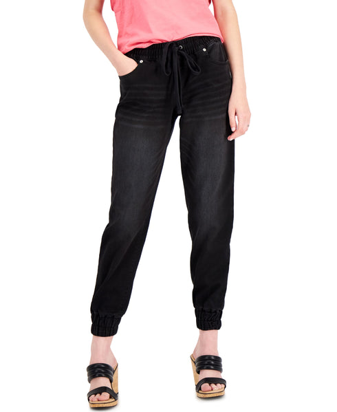 INC International Concepts High Rise Denim Joggers